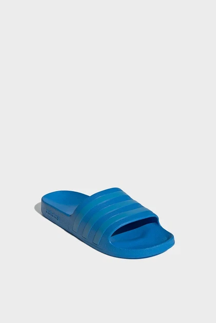 Жіночі шльопанці Adilette Aqua GZ5866 літні тапочки в басейн синього кольору Розмір 38 - изображение 6