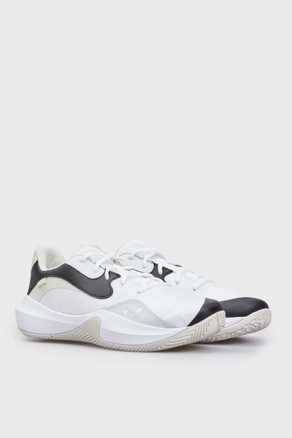 Чоловічі баскетбольні кросівки Under Armour Lockdown 7 Low 3027646-100 спортивні білі з чорним Розмір 45.5 - Фото 1 Чоловічі баскетбольні кросівки Under Armour Lockdown 7 Low 3027646-100 спортивні білі з чорним Розмір 45.5 - изображение 1