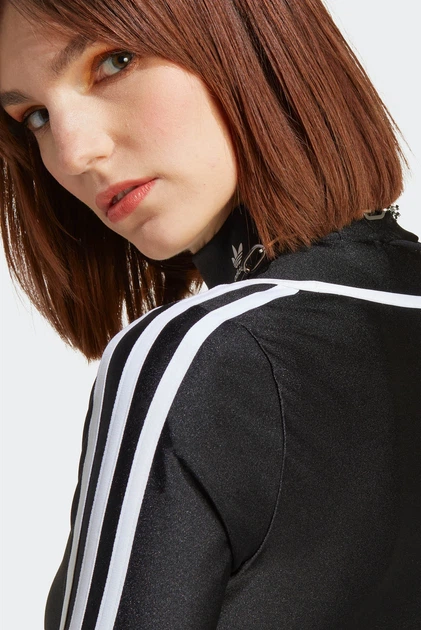 Жіночий лонгслів 2в1 Long Sleeve чорне боді в обтяжку нейлон Розмір L - Фото 8 Жіночий лонгслів 2в1 Long Sleeve чорне боді в обтяжку нейлон Розмір L - изображение 8
