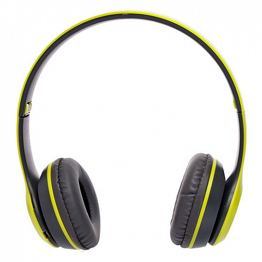 Бездротові Bluetooth навушники з мікрофоном Usams Wireless P47-BT5 складні, повнорозмірні MP3, FM, microSD Green - Фото 2 Бездротові Bluetooth навушники з мікрофоном Usams Wireless P47-BT5 складні, повнорозмірні MP3, FM, microSD Green - зображення 2