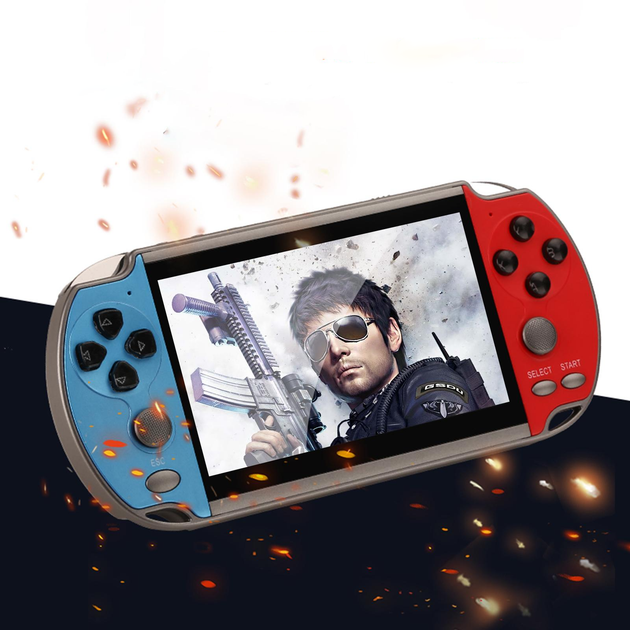Игровая приставка Fun Game 7X-mp5 портативная консоль на 1000 игр, 8гб, экран 4.3" дюйма, ТВ выход - изображение 9