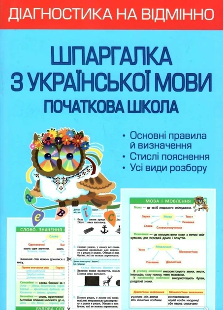 Шпаргалка з української мови. Початкова школа. 1- 4 клас - Лілія Гребенькова - изображение 3