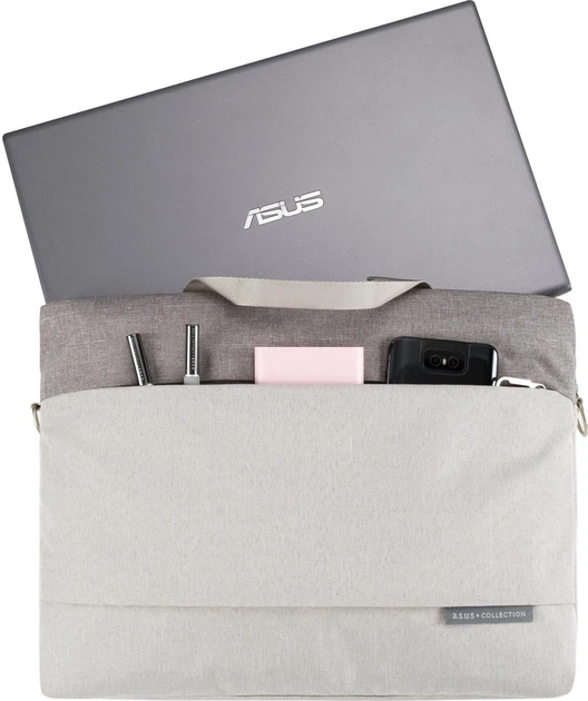 Сумка для ноутбука ASUS EOS 2 Carry Bag 15.6" Grey (90XB01DN-BBA010) - зображення 3