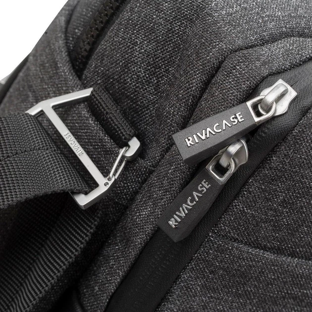 Сумка для ноутбука RIVACASE LANTAU 15.6″/8831 MELANGE Black (8831BLACKMELANGE) - зображення 7