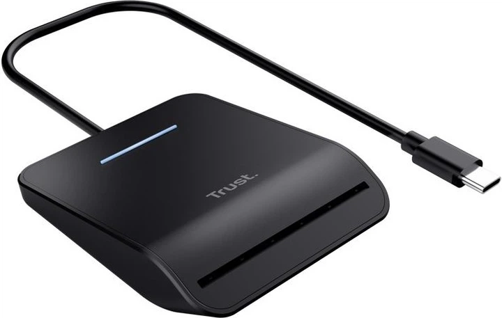 Czytnik kart chipowych Trust Primo Smartcard Reader Black (8713439260618) - obraz 2
