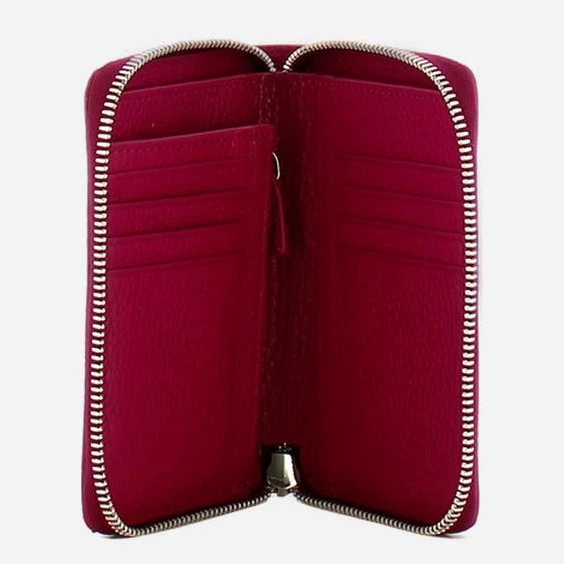 Portfel damski skórzany Gianni Chiarini PF-6008-GRN-14364 Malinowy (800070354453) - obraz 3
