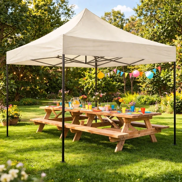 Садовий павільйон ModernHome by Multistore PAW-FG-3X3-3 - зображення 6