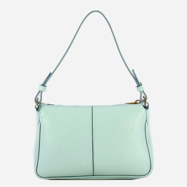 Torebka crossbody damska skórzana IUNTOO 13186-1AU Jasnoniebieska (800070358118) - obraz 2