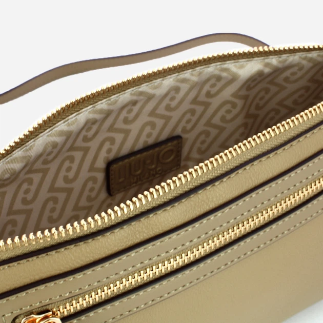 Torebka crossbody damska mała Liu Jo AA6041E1120-01679 Beżowa (800070353963) - obraz 4