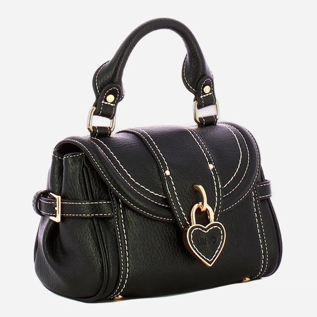Torebka crossbody damska mini Liu Jo AA6063E1109-22222 Czarna (800070353979) - obraz 3