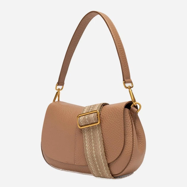 Torebka crossbody damska skórzana Gianni Chiarini BS-11088-TKL-NAMCP-5313 Ciemnobeżowa (800070354392) - obraz 3