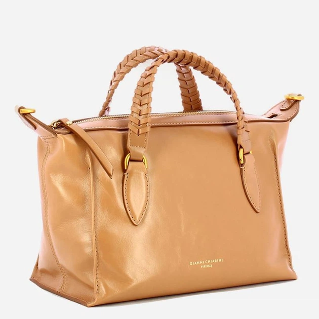 Torebka crossbody damska skórzana Gianni Chiarini BS-11915-RALPH-5313 Glina (800070354445) - obraz 3