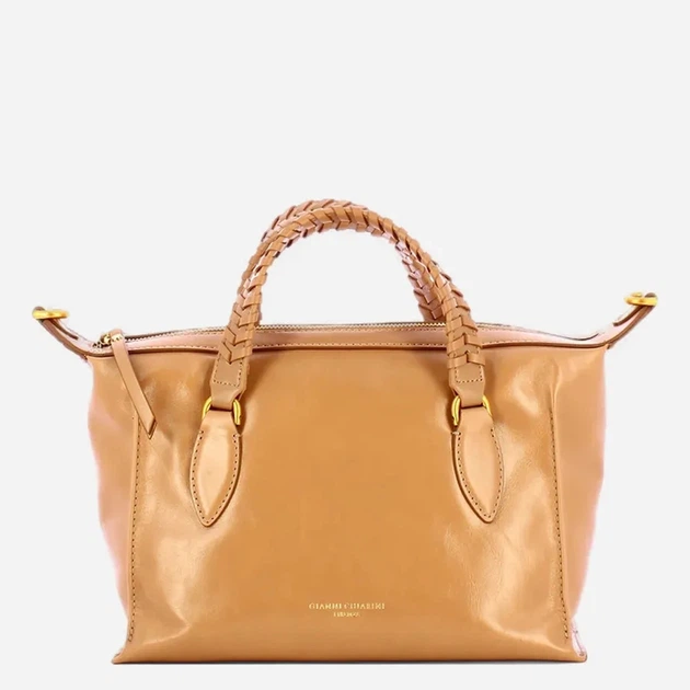 Torebka crossbody damska skórzana Gianni Chiarini BS-11915-RALPH-5313 Glina (800070354445) - obraz 4