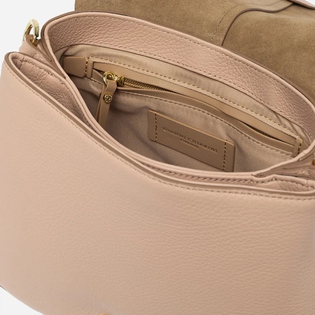 Torebka crossbody damska skórzana Gianni Chiarini BS-6036/COMM-GRN-NAOP-14363 Jasnobeżowa (800070354415) - obraz 4