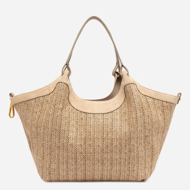 Torebka shopper damska duża Gianni Chiarini BS-12340/COMM-PGLSPG-211 Beżowa (800070354414) - obraz 2