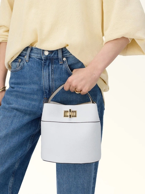 Torebka crossbody damska skórzana Furla WE00879HSF00001B001007 Biała (800070357836) - obraz 3