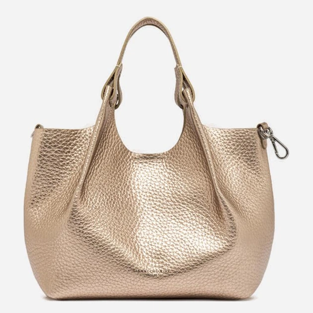 Zestaw (torebka + kosmetyczka) damski skórzany Gianni Chiarini BS-9719-RNGDBL-T.U.-14368 Złoty (800070352672) - obraz 2