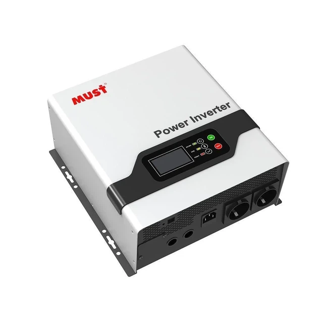 Инвертор (ИБП) 1 кВт Must Power EP21-1012 PRO - Фото 2 Инвертор (ИБП) 1 кВт Must Power EP21-1012 PRO - изображение 2