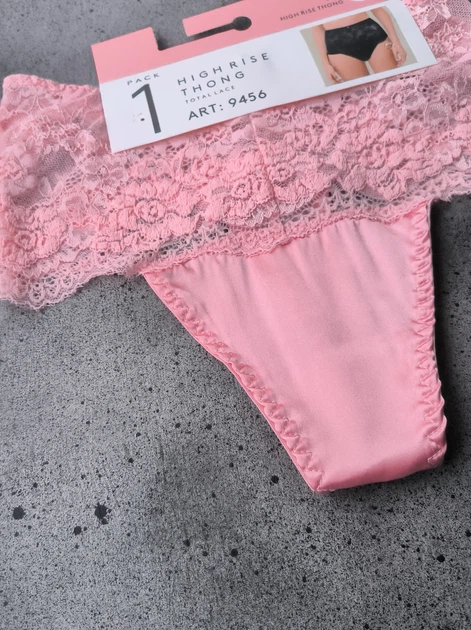 Труси жіночі стрінги висока посадка XS на 84-88 (9456) - Фото 2 Труси жіночі стрінги висока посадка XS на 84-88 (9456) - изображение 2