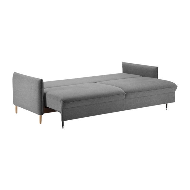 Мини-диваны раскладные на кухню, в коридор MeBelle NORDIK 206x140 со спальным местом, велюр - изображение 2