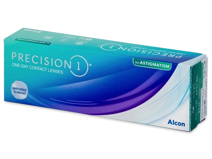 Precision1 for Astigmatism одноденні контактні лінзи 30 шт - Фото 1 Precision1 for Astigmatism одноденні контактні лінзи 30 шт - зображення 1
