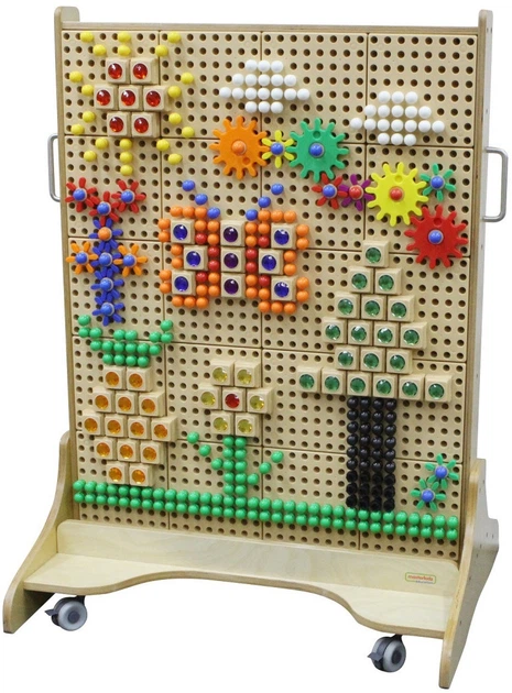 Tablica manipulacyjna Masterkidz Stem drewniana ME09531 (6955920009531) - obraz 3
