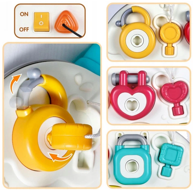 Tablica manipulacyjna Woopie Montessori sensoryczna 561400 (5906280656140) - obraz 3