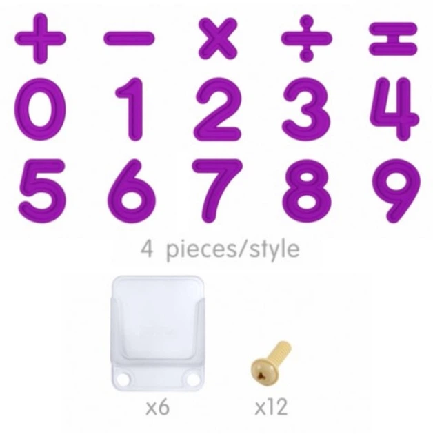 Zestaw cyferek i znakow Masterkidz do nauki liczenia i matematyki dla paneli Stem 82 elementy ME30429 (6955920030429) - Zdjęcie 5 Zestaw cyferek i znakow Masterkidz do nauki liczenia i matematyki dla paneli Stem 82 elementy ME30429 (6955920030429) - obraz 5