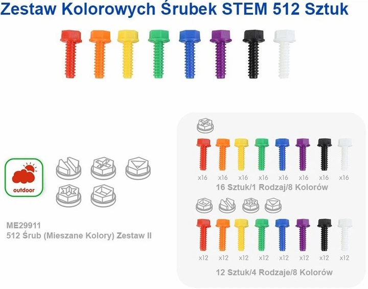 Zestaw panele montażowych Masterkidz XXL Stem z akcesorią ME32294 (6955920032294) - Zdjęcie 5 Zestaw panele montażowych Masterkidz XXL Stem z akcesorią ME32294 (6955920032294) - obraz 5