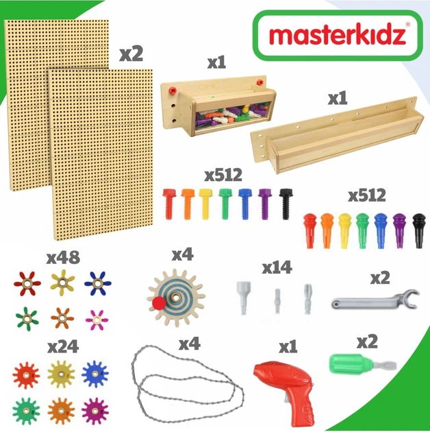 Zestaw panele montażowych Masterkidz XXL Stem z akcesorią ME32294 (6955920032294) - Zdjęcie 11 Zestaw panele montażowych Masterkidz XXL Stem z akcesorią ME32294 (6955920032294) - obraz 11