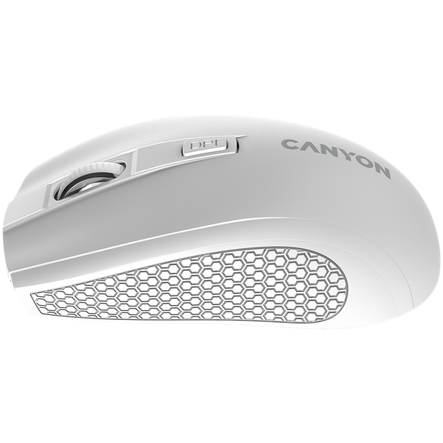 Миша Canyon MW-7 Wireless Білий (CNE-CMSW07W) - Фото 4 Миша Canyon MW-7 Wireless Білий (CNE-CMSW07W) - зображення 4