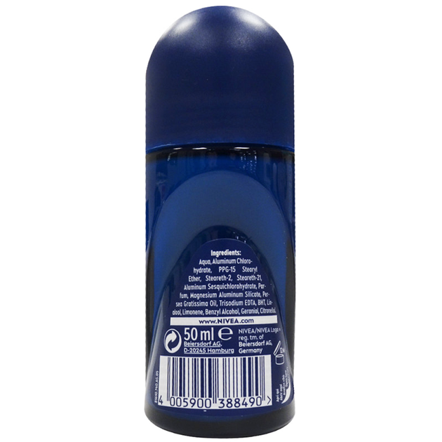 Дезодорант-антиперспірант для тіла кульковий чоловічий NIVEA men deo dry r-on 50 мл. - зображення 2