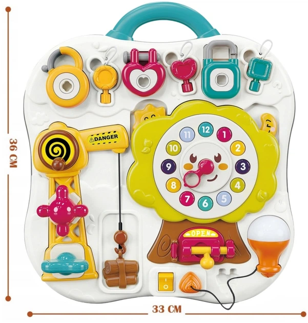 Манипуляционная доска Woopie Montessori сенсорная 561400 (5906280656140) - изображение 2
