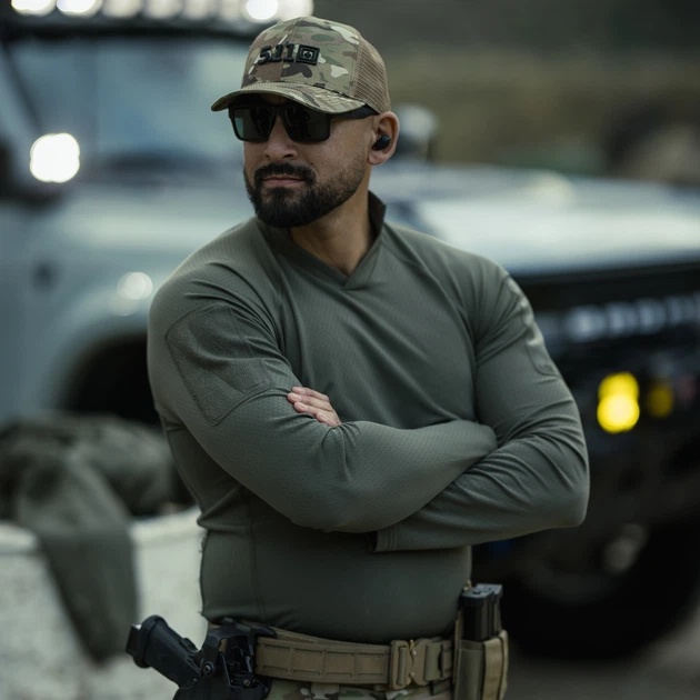Термореглан 5.11 Tactical V.XI Sigurd L/S Shirt XS RANGER GREEN - изображение 12