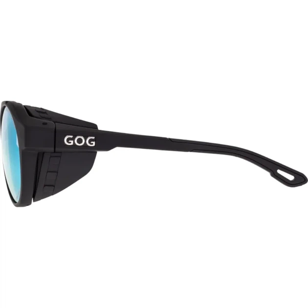 Окуляри GOG Manaslu Photochromic Cat.2-4 matt black/reflex blue чорні/сині - Фото 2 Окуляри GOG Manaslu Photochromic Cat.2-4 matt black/reflex blue чорні/сині - зображення 2