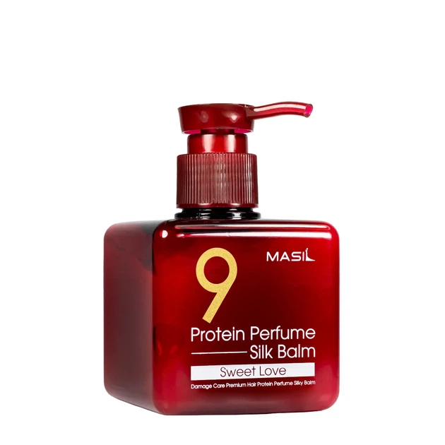 Бальзам для поврежденных волос парфюмированный Masil 9 Protein Perfume Silk Balm Sweet Love, 180 мл - изображение 2