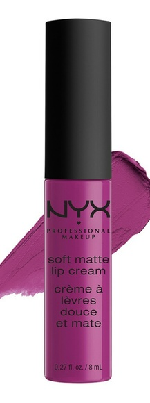 Рідка помада з матовим фінішем Nyx Soft Matte Lip Cream Seoul SMLC30 яскраво-фіолетовий 8 мл - зображення 2