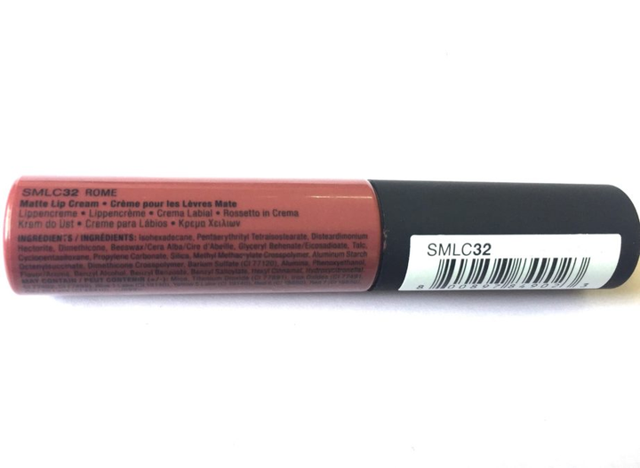 Рідка помада з матовим фінішем Nyx Soft Matte Lip Cream Rome SMLC32 рожево-коричневий нюд 8 мл - зображення 5