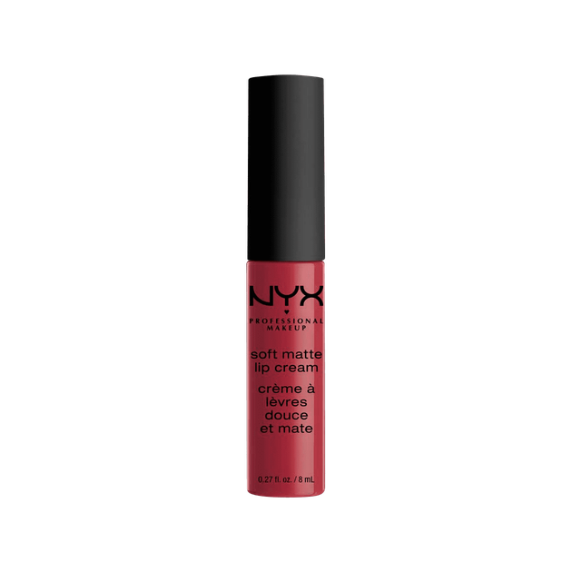 Жидкая помада с матовым финишем Nyx Soft Matte Lip Cream Budapest SMLC25 винно-розовый 8 мл - изображение 3