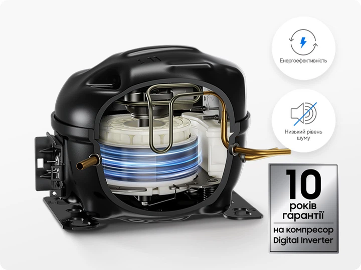 Двухкамерный холодильник Samsung RB38C676EEL/UA – фото, отзывы