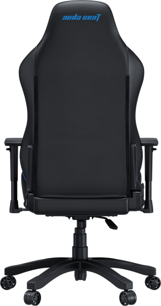 Кресло геймерское игровое Anda Seat Luna Color Size L до 100 кг Black/Blue PVC (AD18-48-BS-PV) - Фото 3 Кресло геймерское игровое Anda Seat Luna Color Size L до 100 кг Black/Blue PVC (AD18-48-BS-PV) - изображение 3