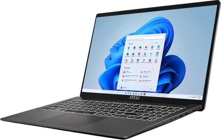 Laptop MSI Modern 15 F13MG-430NL (Modern 15 F13MG-430NL) Platinum Grey - obraz 2