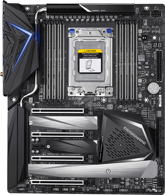 Материнська плата Gigabyte TRX40 Designare Socket TRX4 (TRX40 DESIGNARE) Б/В - изображение 2