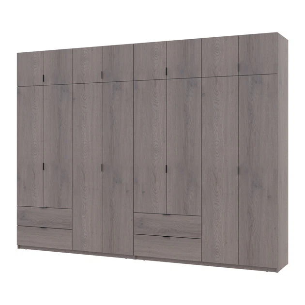 Комплект шкафов для одежды Doros Лукас (2 шт.) 320х50х240 см Канноло (DRS-011857) - Фото 1 Комплект шкафов для одежды Doros Лукас (2 шт.) 320х50х240 см Канноло (DRS-011857) - изображение 1