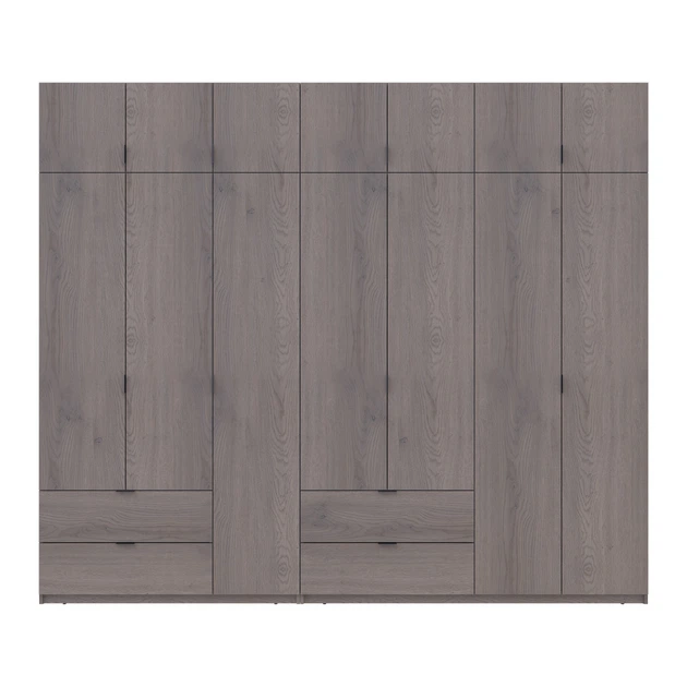Комплект шкафов для одежды Doros Лукас (2 шт.) 280х50х240 см Канноло (DRS-011853) - Фото 6 Комплект шкафов для одежды Doros Лукас (2 шт.) 280х50х240 см Канноло (DRS-011853) - изображение 6
