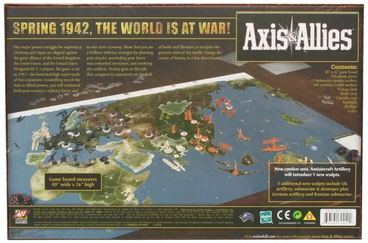 Настільна гра Axis & Allies: 1942 Second Edition (Вісь та Союзники 1942) - зображення 2