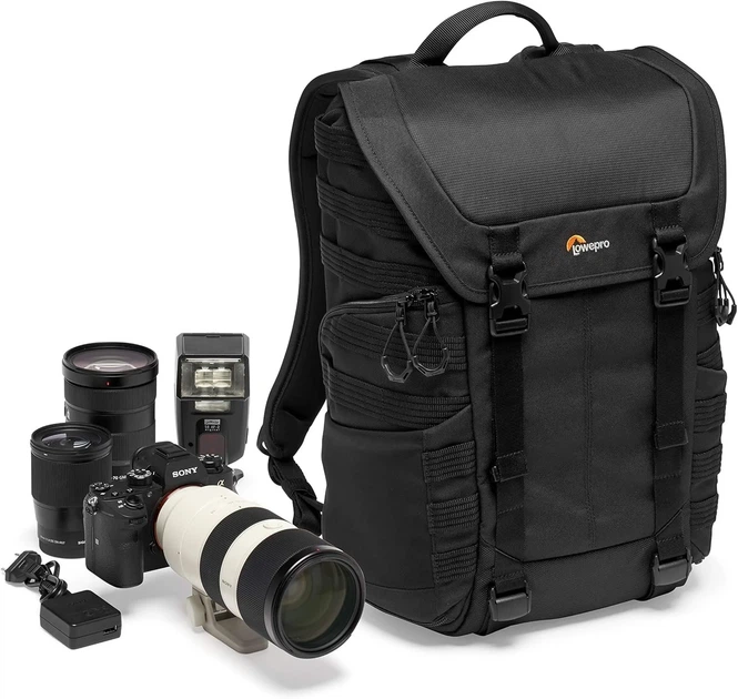 Рюкзак Lowepro ProTactic BP 300 AW II / 20х33х44см / Чорний Б/В - Фото 1 Рюкзак Lowepro ProTactic BP 300 AW II / 20х33х44см / Чорний Б/В - зображення 1