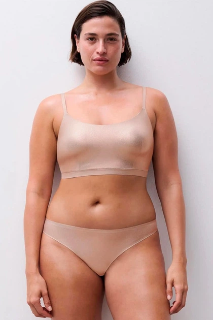 Трусики стрінг Chantelle one size Біле золото (107709) - Фото 3 Трусики стрінг Chantelle one size Біле золото (107709) - зображення 3