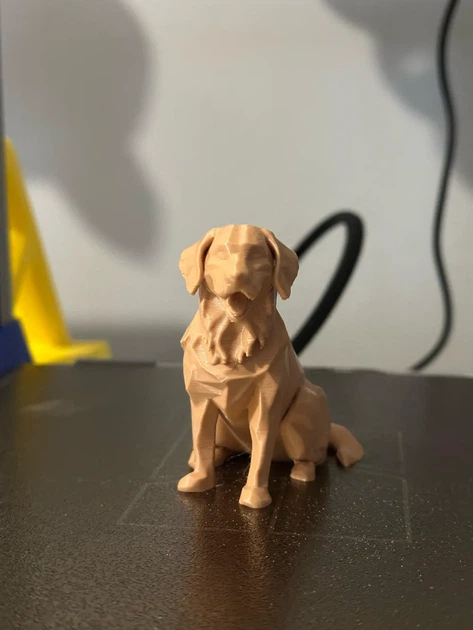 Статуетка собаки в стилі low poly. Aivory - изображение 2