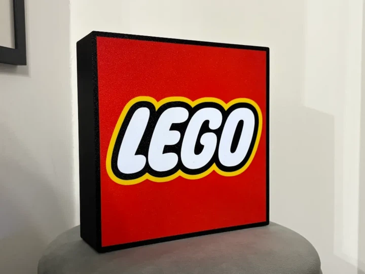 Об'ємний логотип Lego для інтер'єру. Aivory - изображение 2